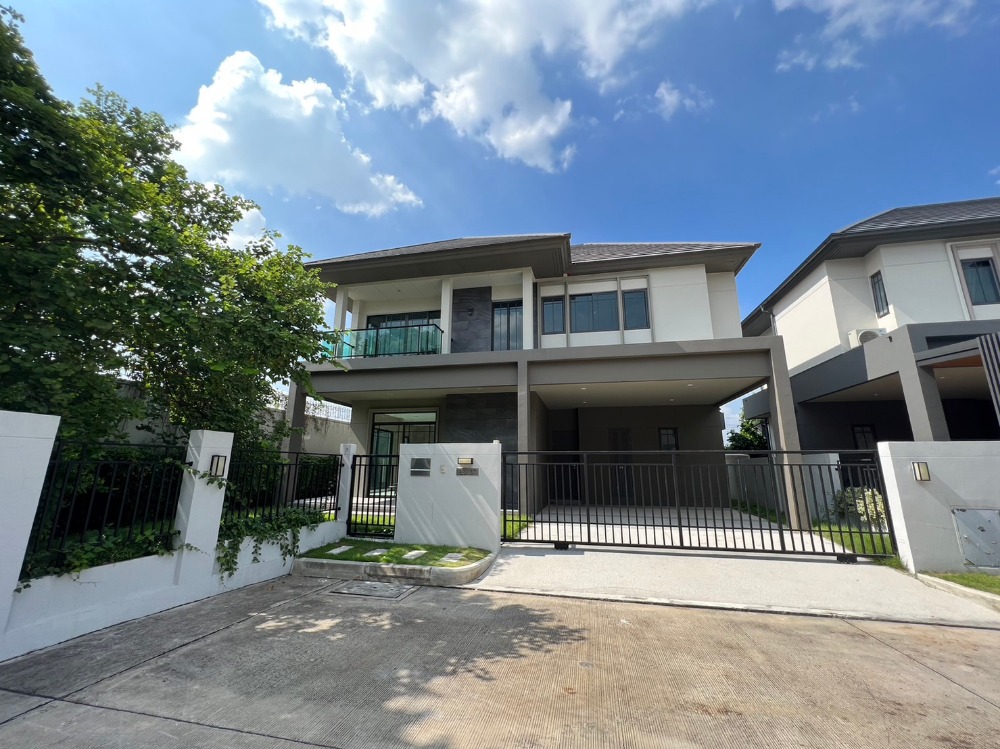 For SaleHouseSeri Thai, Ramkhamhaeng Nida : LL181 for sale, 2-story detached house (new house), Bangkok Boulevard Ramintra-Serithai 2 project *never lived in*