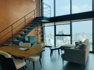 ให้เช่าคอนโดสีลม ศาลาแดง บางรัก : 📌For RENT เช่า | The Lofts Silom - 2BR Loft Type (59+12sqm), 50,000 THB