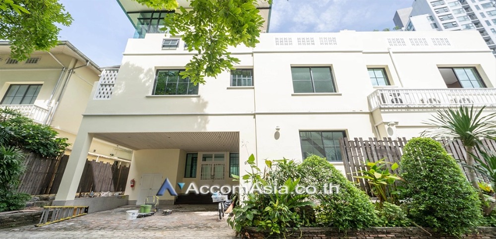 For RentHouseSukhumvit, Asoke, Thonglor : Private Swimming Pool | 5 Bedrooms House for Rent in Sukhumvit, Bangkok near BTS Thong Lo at Compound In CBD (65023)