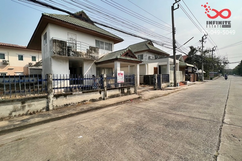 For SaleHouseNonthaburi, Bang Yai, Bangbuathong : 2-story detached house for sale, 80 square meters, Kan Manee, Bang Kruai-Sai Noi. Soi Bua Thong Kheha