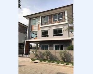 For SaleHouseRama 2, Bang Khun Thian : 3-story detached house, Casa Premium Rama 2, area 54 square meters.