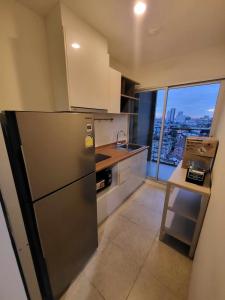 For SaleCondoBang Sue, Wong Sawang, Tao Pun : Selling cheap!! Luxury condo U delight Bang Son, high floor, beautiful view, 2 bedrooms, 1 living room, 1 bathroom, area 42 sq m.