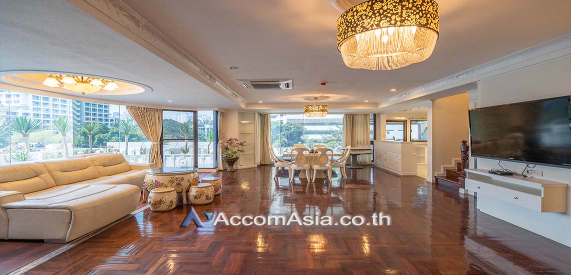 ขายคอนโดสุขุมวิท อโศก ทองหล่อ : Garden, Huge Terrace, Duplex Condo, | 3 Bedrooms Condominium for Sale in Sukhumvit, Bangkok near BTS Phrom Phong at Supalai Place Tower B (1518665)