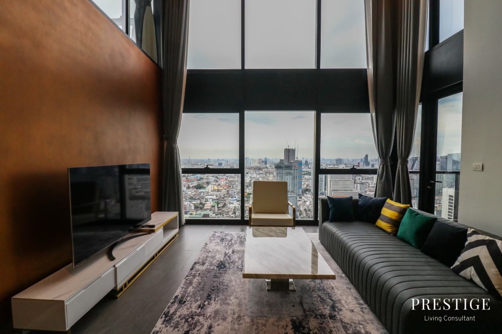 ให้เช่าคอนโดสีลม ศาลาแดง บางรัก : 📌For RENT เช่า | The Lofts Silom - 2BR Duplex (107sqm), 80,000 THB