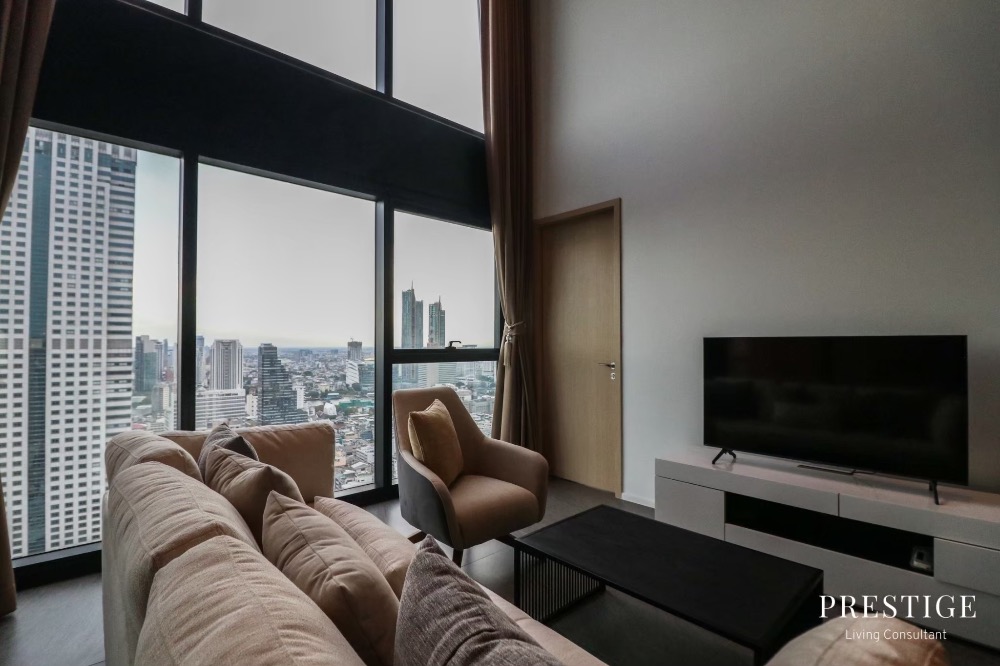 ให้เช่าคอนโดสีลม ศาลาแดง บางรัก : 📌For RENT เช่า | The Lofts Silom - 3BR Duplex (117.6sqm), 100,000 THB