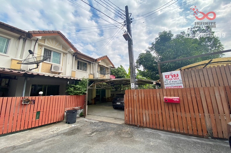 For SaleTownhouseVipawadee, Don Mueang, Lak Si : Townhome for sale, 2 floors, 41.9 square meters, Pruksa Ville 3, Songprapa, Songprapa Road.