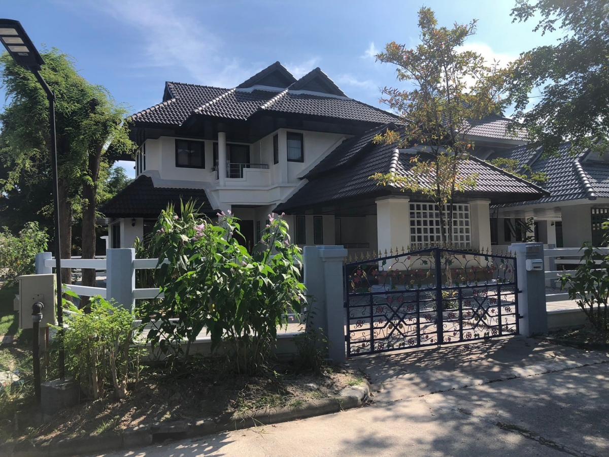 For SaleHouseChachoengsao : Urgent sale, 2-storey detached house, Tropicana Ville, 105 square wah, corner plot