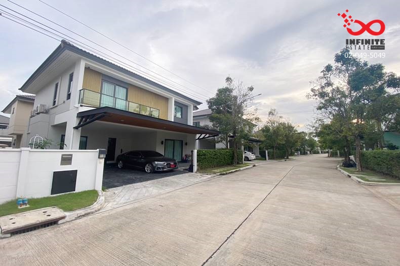 For SaleHouseRama5, Ratchapruek, Bangkruai : 2-story detached house for sale, Centro Chaiyaphruek-Chaengwattana 2, Road 345