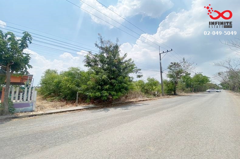 For SaleLandAyutthaya : Empty land for sale, 108 square wah, Romruen Garden Ville Village 3, Wang Chula Road, Phra Nakhon Si Ayutthaya.