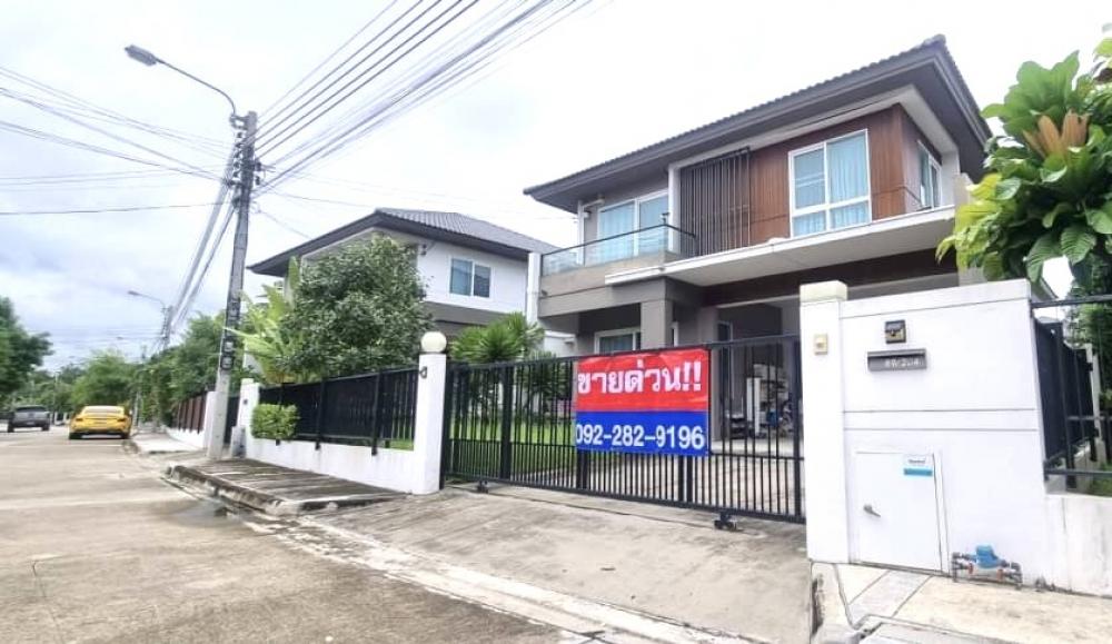 For SaleHouseRama5, Ratchapruek, Bangkruai : !! Urgent sale!! Single house, Chaiyaphruek (Pinklao-Kanchanaphisek), beautiful, good location, quiet, very good neighbors. Interested, call: 0922829196