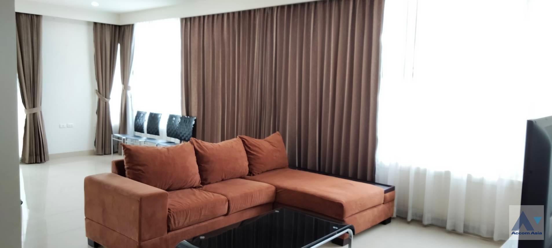 ให้เช่าคอนโดสุขุมวิท อโศก ทองหล่อ : 3 Bedrooms Condominium for Rent in Sukhumvit, Bangkok near BTS Phrom Phong at Siri Residence (AA35224)