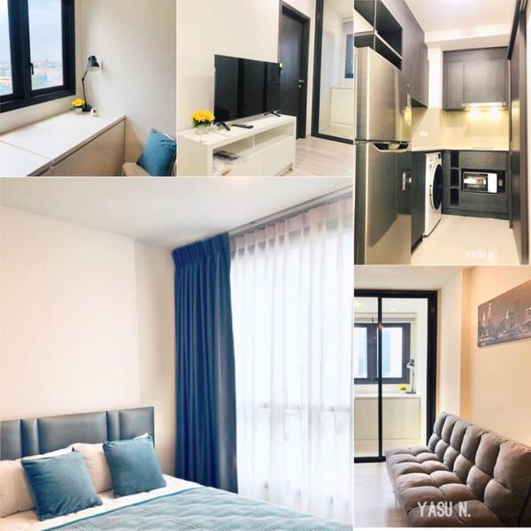 For RentCondoRatchadapisek, Huaikwang, Suttisan : For Rent XT Huaykwang 1 Bedroom 1 Bathroom 35 sqm