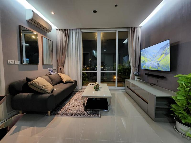 For SaleCondoRama9, Petchburi, RCA : Condo For Sale T.C. Green 2 Bedroom 1 Bathroom 55 sqm