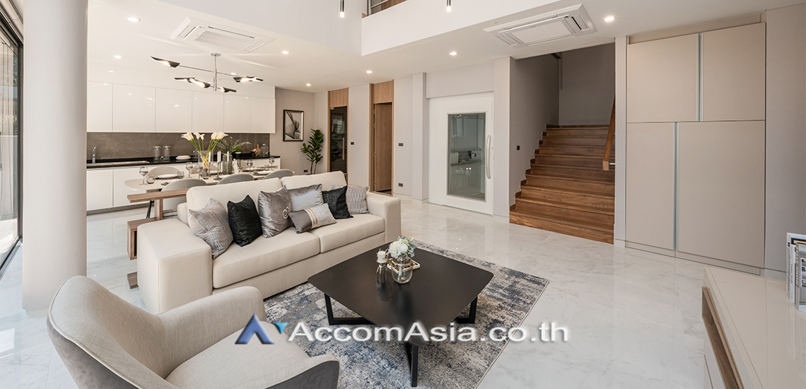 For RentHouseRama3 (Riverside),Satupadit : 4 Bedrooms House for Rent in Sathorn, Bangkok near BRT Wat Dan at Baan 365 Rama 3 (AA25856)