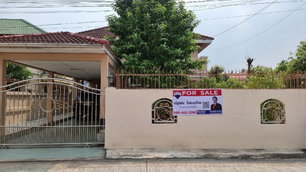 For SaleHouseRama 2, Bang Khun Thian : 🏡 Single house 60 sq m, Rama 2, Anamai Ngam Charoen. 25, fully furnished, ready to add on piles, 4 bedrooms + 1 maids room (with en-suite bathroom)