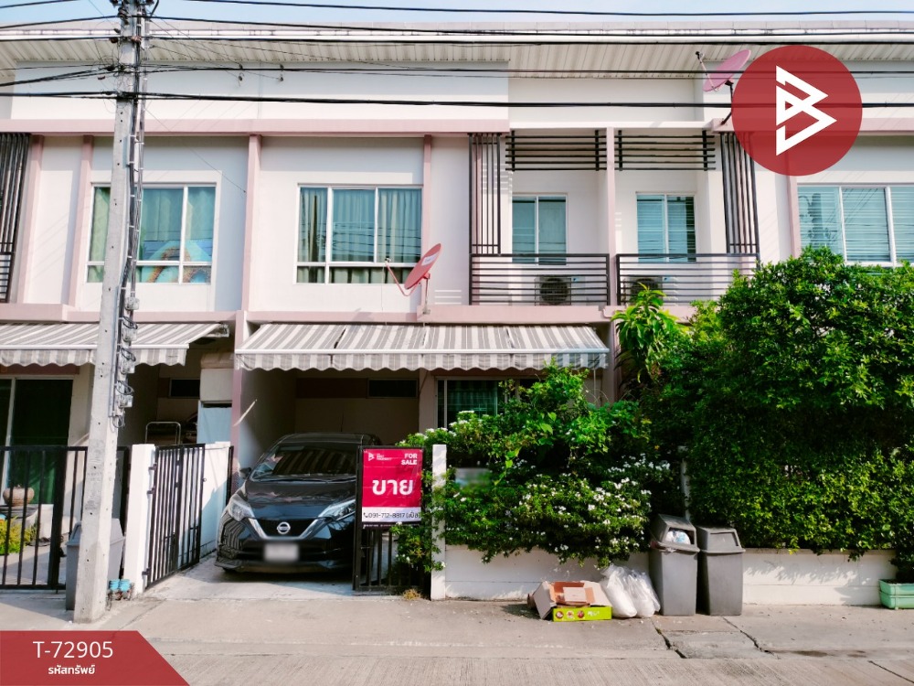 For SaleTownhouseRama5, Ratchapruek, Bangkruai : Townhouse for sale Plino Village Rattanathibet-Chaiyapruk (Pleno Rattanathibet-Chaiyapruk) ready to move in.