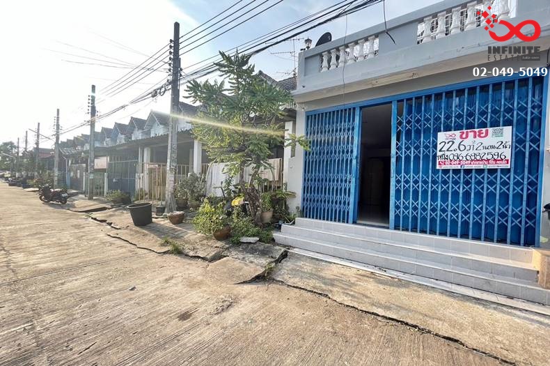 For SaleTownhouseEakachai, Bang Bon : 2-story townhouse for sale, Ketsarin Village, 22.6 square wah, Ekachai Road, Soi Ekachai 119