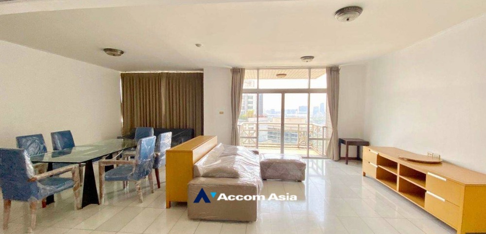 For RentCondoWitthayu, Chidlom, Langsuan, Ploenchit : 3 Bedrooms Condominium for Rent in Ploenchit, Bangkok near BTS Ploenchit at All Seasons Mansion (1518225)