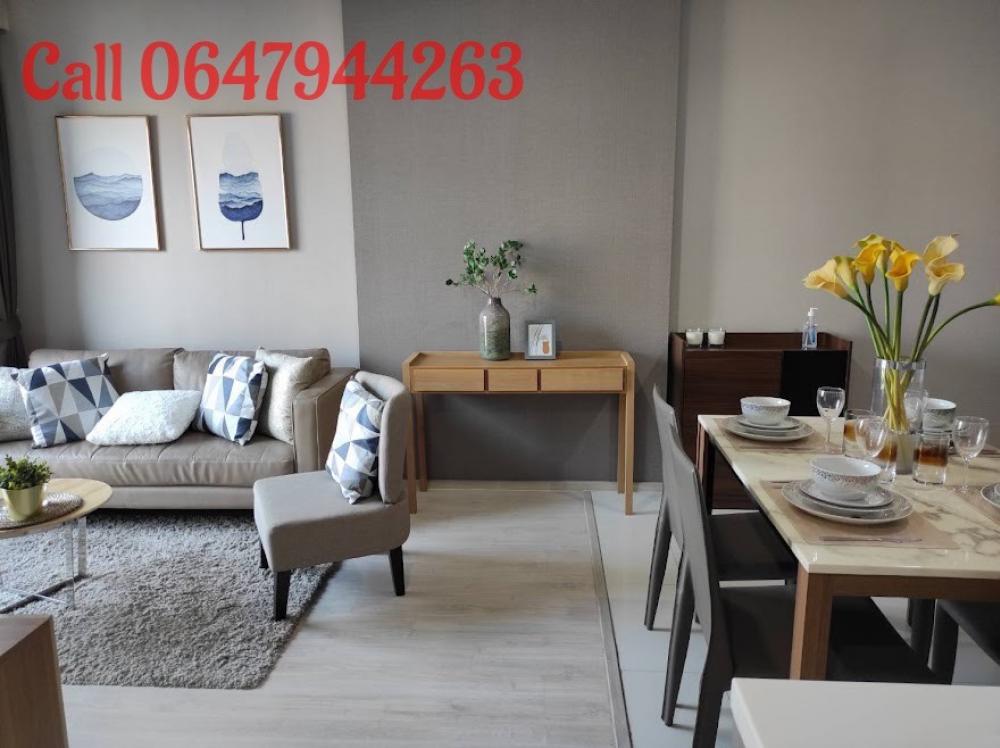 For SaleCondoRatchathewi,Phayathai : Urgent sale Rhythm rangnam 2 bedrooms, high floor, beautiful view, best view, very good price, call 0647944263