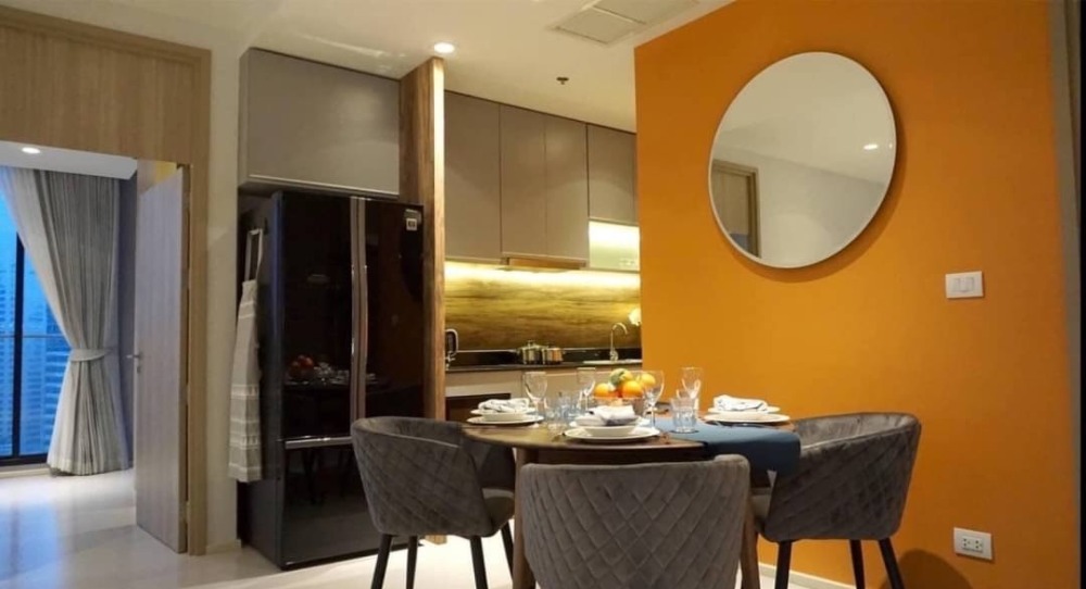 For RentCondoWitthayu, Chidlom, Langsuan, Ploenchit : Luxury condo for rent, Noble Ploenchit 2b2b, beautiful room, ready to move in, in the heart of the city, near Central Embassy.