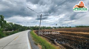 ขายที่ดินปทุมธานี รังสิต ธรรมศาสตร์ : ที่ดินตำบลระแหง อำเภอลาดหลุมแก้ว ปทุมธานี เนื้อที่ 10 ไร่ 93 ตารางวา ทำเลดี น่าลงทุน ใกล้ที่ทำการองค์การบริหารส่วนตำบลระแหง