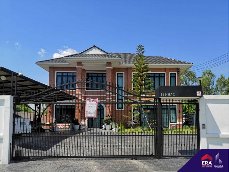 For SaleHousePhitsanulok : L080286 2 storey detached house for sale Beautifully decorated in European style throughout, 3 bedrooms, 4 bathrooms, Phitsanulok.