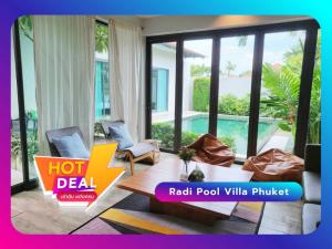 For RentHousePhuket : Radi Pool Villa in Bang Tao, luxury villa for rent, Pasak Zone, Phuket.