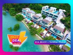 For RentHousePhuket : EVA BEACH x GoldStar luxury villa for rent, good atmosphere, sea view, only 300 meters to Mittraphap Beach.