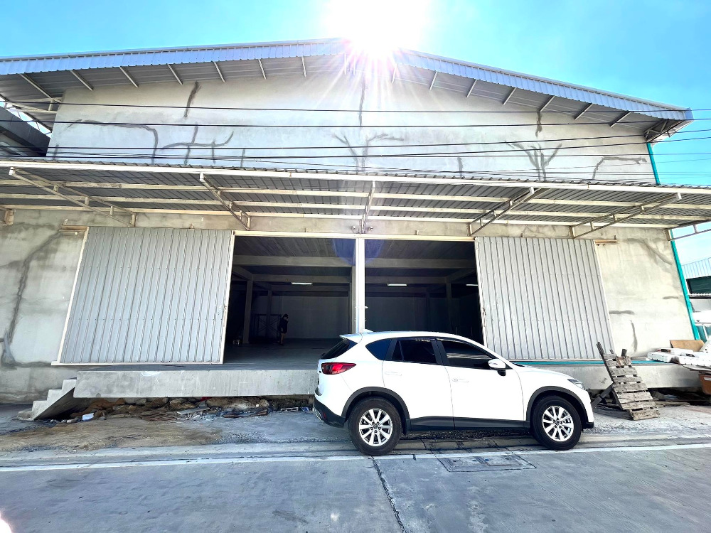 For RentWarehouseLadkrabang, Suwannaphum Airport : 2-story warehouse for rent [50 baht per sq m] Soi Lat Krabang 14/1 [warehouse zone]