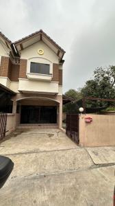 For SaleTownhouseBang kae, Phetkasem : 2-story townhouse, Tawan Thong Village. Along the southern bank of Phasi Charoen Canal, Baan Tawanthong 34 square meters.