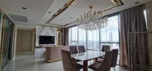 For RentCondoSathorn, Narathiwat : Penthouse for rent, high floor, good view, The Bangkok Sathorn, ready to move in.