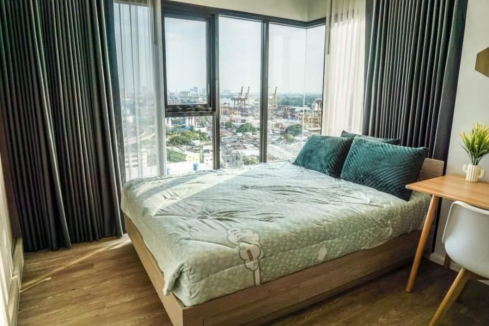 For RentCondoOnnut, Udomsuk : For rent ★Modiz Sukhumvit50 ♦ Room size 38 sq m. ♦ 17th floor ♦ Beautiful built-in Fully furnished, ready to move in, newly decorated room♦ Complete with electrical appliances