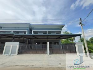 For SaleTownhousePathum Thani,Rangsit, Thammasat : (Newly built house) Townhouse, 2 floors, 34 sq m, Soi Khlong Ha Tawan Tok 73, Pathum Thani.