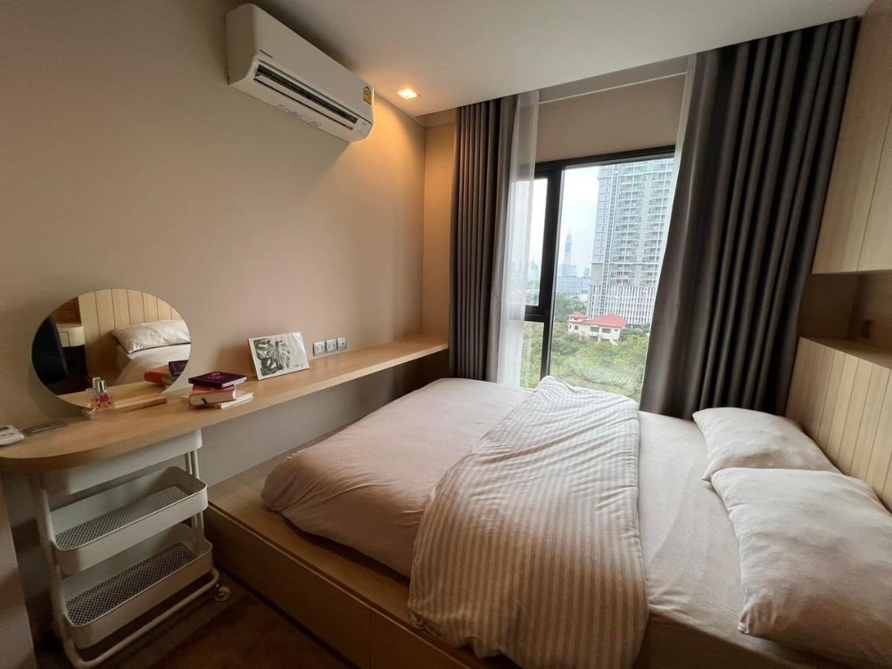 For RentCondoRama9, Petchburi, RCA : 🔥🔥Urgent, hurry to reserve a very beautiful room 📌 Condo Life Asoke Hype ✨ Fully decorated room Very beautiful, minimalist Muji style🟠TM2405-258