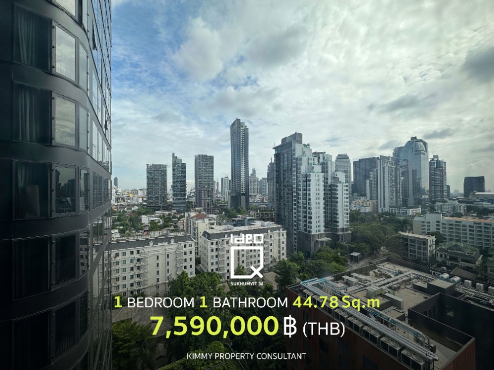 For SaleCondoSukhumvit, Asoke, Thonglor : Ideo Q Sukhumvit 36, beautiful view room, high floor. Latest updated price from Ananda. Buy directly from project salesperson 093-962-5994 (Kim)