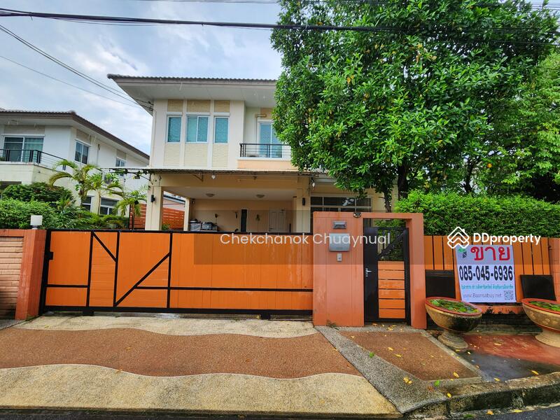 For RentHouseRama5, Ratchapruek, Bangkruai : For rent: Single house, The Plant, Ratchaphruek, edge plot, 69 square wah, 3 bedrooms, 3 bathrooms, 35k/month.