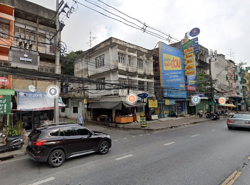 For SaleShophouseRama3 (Riverside),Satupadit : Shophouse for sale, 2 units + warehouse, 86 sq wa, Nang Linchi Road.