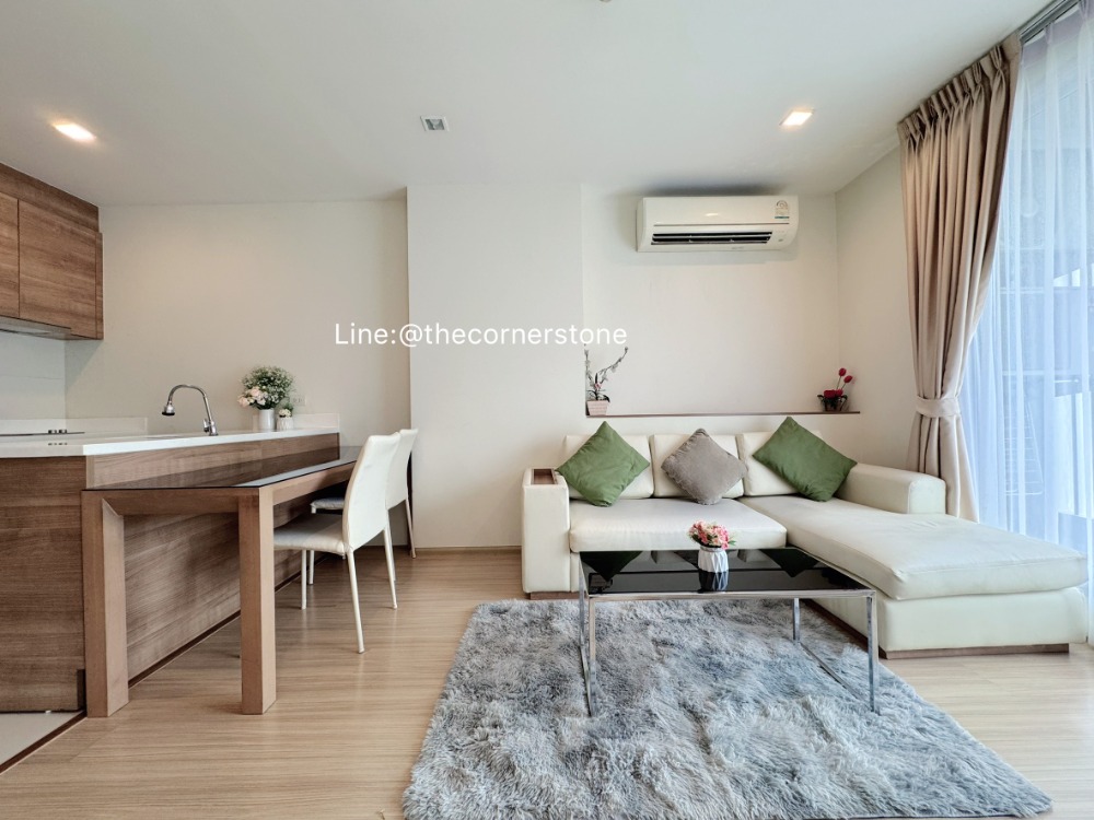 For RentCondoRatchadapisek, Huaikwang, Suttisan : 💥Urgent ‼️‼️ Available for rent, very good price, Rhythm Ratchada - Huai Khwang, 1 bedroom, 1 bathroom, high floor, 46 sq m.