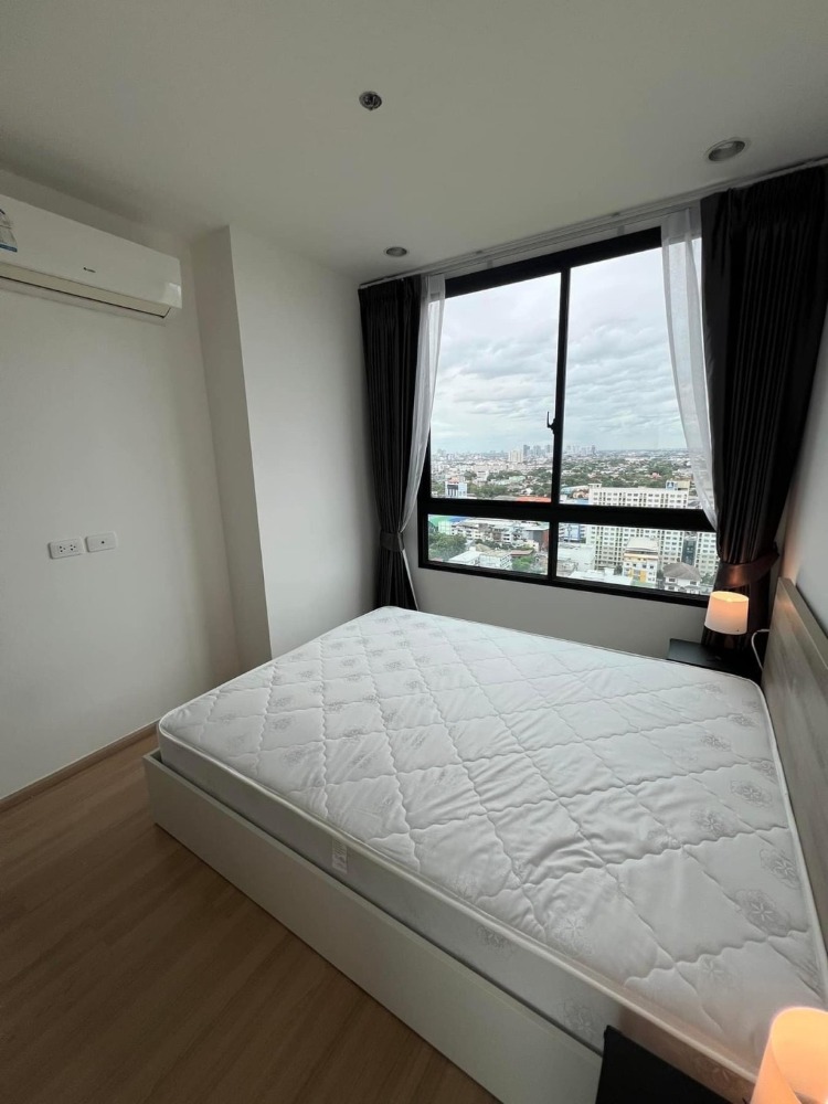 For RentCondoOnnut, Udomsuk : ★ Artemis Sukhumvit 77★ 53 sq m., 24th floor (2 bedroom), ★near BTS On Nut station★ Lots of shopping spots ★Complete with electrical appliances ★ Quiet corner room ★ Wide balcony