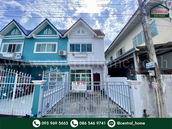 For SaleTownhousePattaya, Bangsaen, Chonburi : Townhouse, Soi Sukhumvit Pattaya 33, corner house, cheapest.