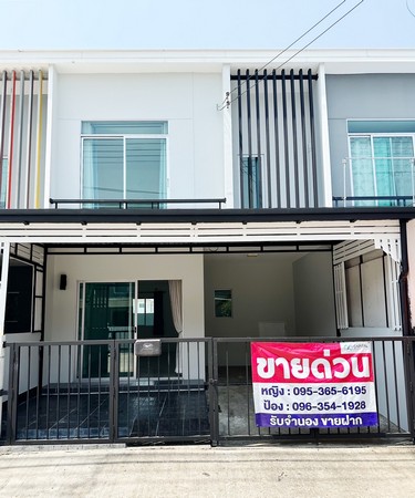 For SaleTownhousePathum Thani,Rangsit, Thammasat : Townhouse for sale Pruksa 119 House for sale Pruksa 119 Pruksa Rangsit-Khlong 2