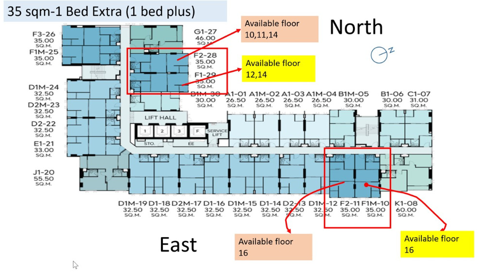 ขายดาวน์คอนโดอารีย์ อนุสาวรีย์ : Aspire Vibha-Victory Foreigner Quota 1 Bed Extra Room พร้อมการชำระเงินแบบไทยเทอม