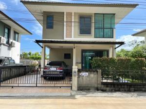 For SaleHouseLadkrabang, Suwannaphum Airport : Single house Golden Village Bangna - Kingkaew / 3 bedrooms (for sale), Golden Village Bangna - Kingkaew / Single House 3 Bedrooms (FOR SALE) CJ074