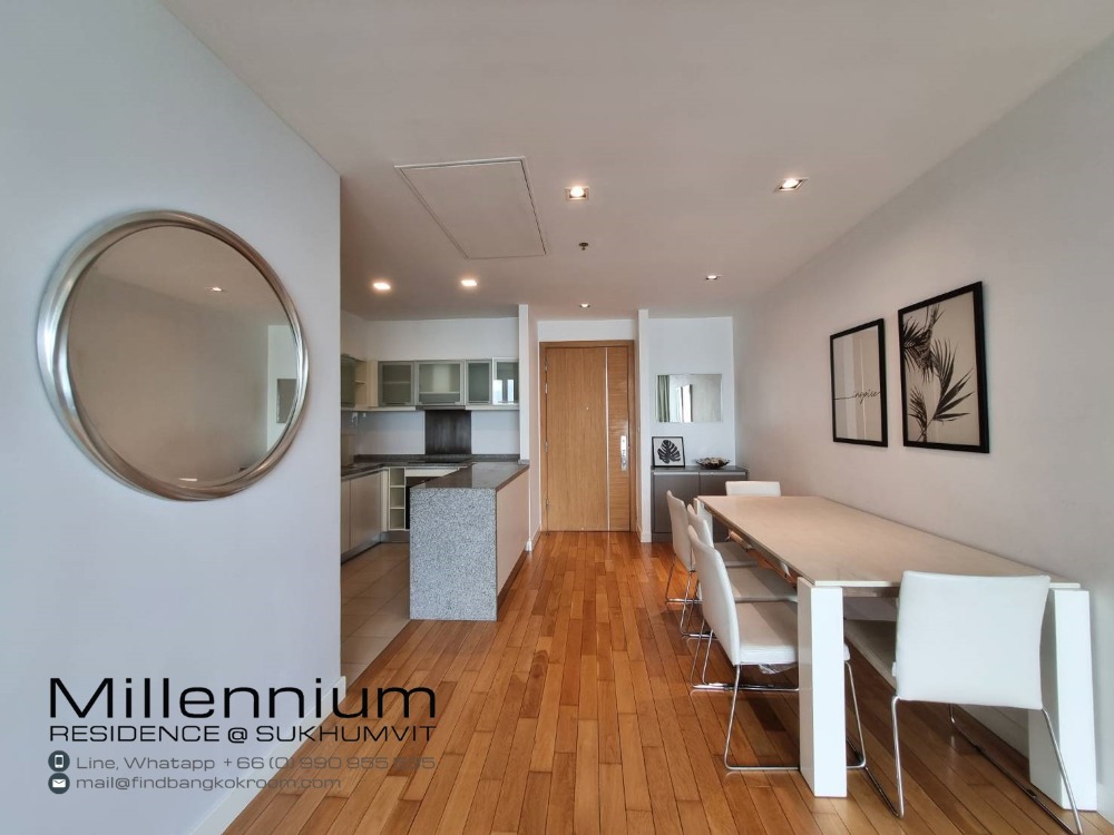 ขายคอนโดสุขุมวิท อโศก ทองหล่อ : ขายคอนโด Millennium Residence 2 ห้องนอน 2 ห้องน้ำ