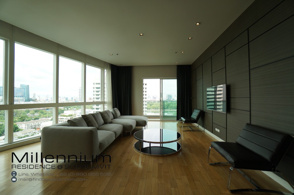 ขายคอนโดสุขุมวิท อโศก ทองหล่อ : Millennium Residence : ขาย/เช่า 3 ห้องนอน