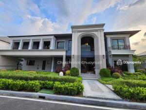 For SaleHousePinklao, Charansanitwong : Luxury mansion for sale, The Grand Bangkok Boulevard, Ratchaphruek, Pinklao, 5-6 bedrooms, 38.5 million baht.