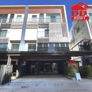 For SaleShophouseYothinpattana,CDC : For sale: 4-story home office, District Ekkamai-Ramintra (DISTRICT EKKAMAI-RAMINTRA), suitable for both office and residence, code H8007.