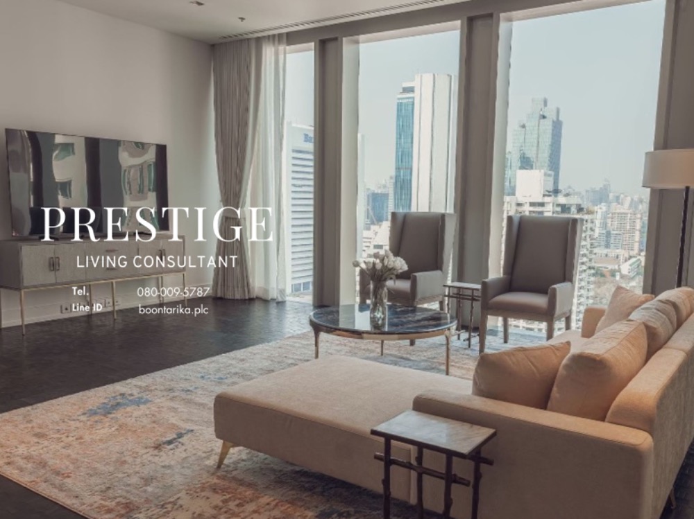 ขายคอนโดสาทร นราธิวาส : 📌For SALE ขาย | The Ritz Carlton  - 3BR  212.47sqm, 81.5 MB