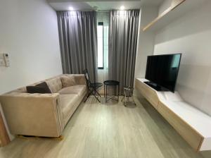 For SaleCondoPhutthamonthon, Salaya : Worth the price!! For sale: V Condo Salaya (V Condo Salaya), condo near Mahidol University, Salaya, 1 bedroom, large size 34.15 sq m., fully furnished, ready to move in. Complete electrical appliances Open view, not blocked, ventilated.