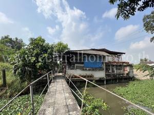 For SaleLandSeri Thai, Ramkhamhaeng Nida : Land with buildings 214 square meters, Serithai 73